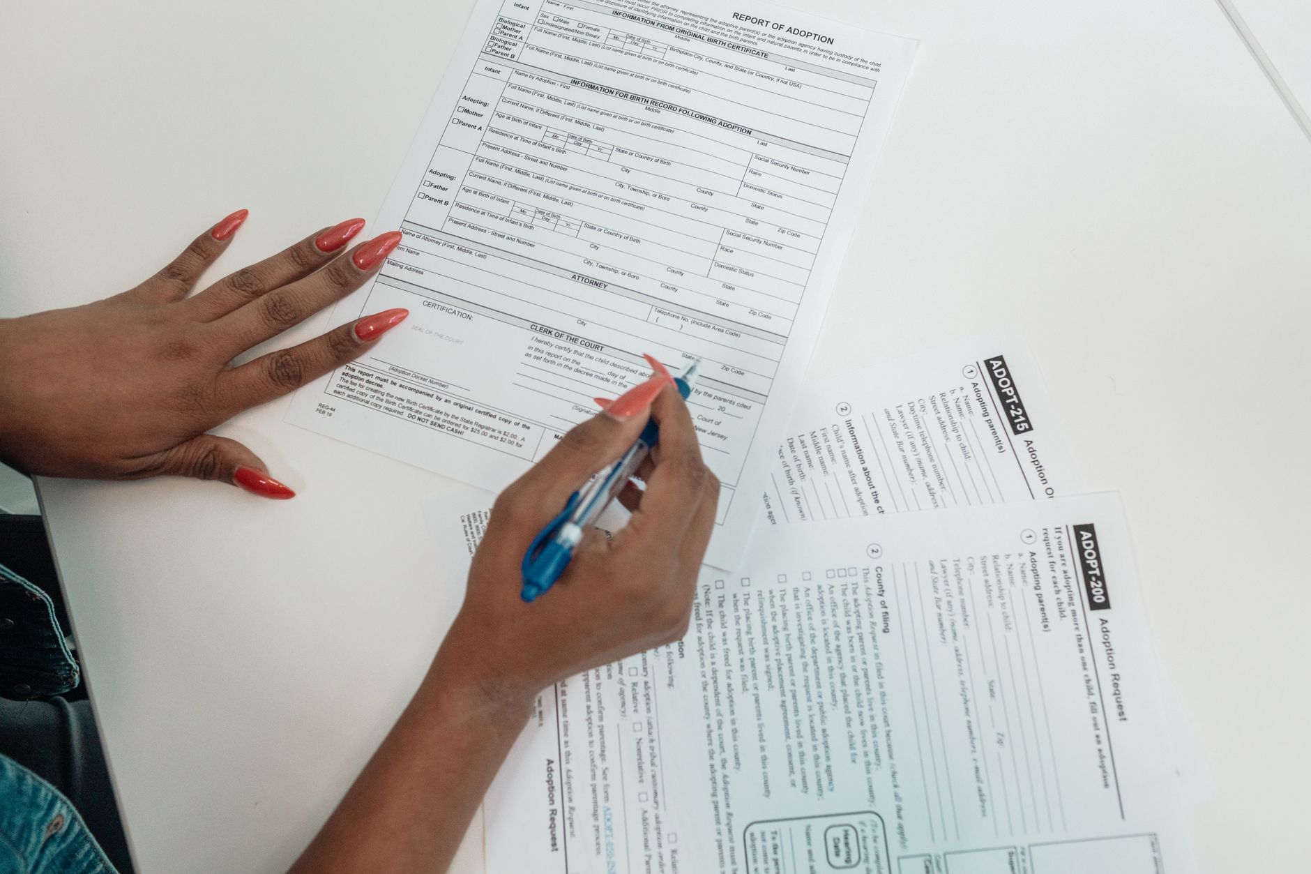 Nurse completing a licensure by endorsement application for a new state board of nursing
