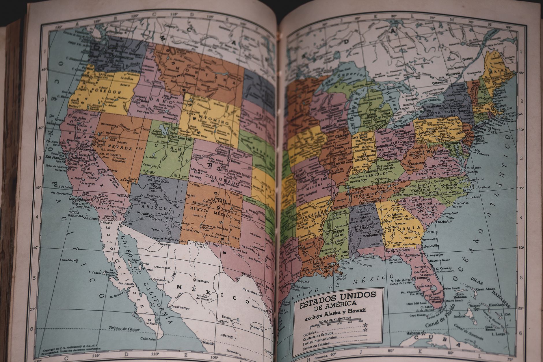 Map of the United States, representing the state terminology that decides LPN or LVN