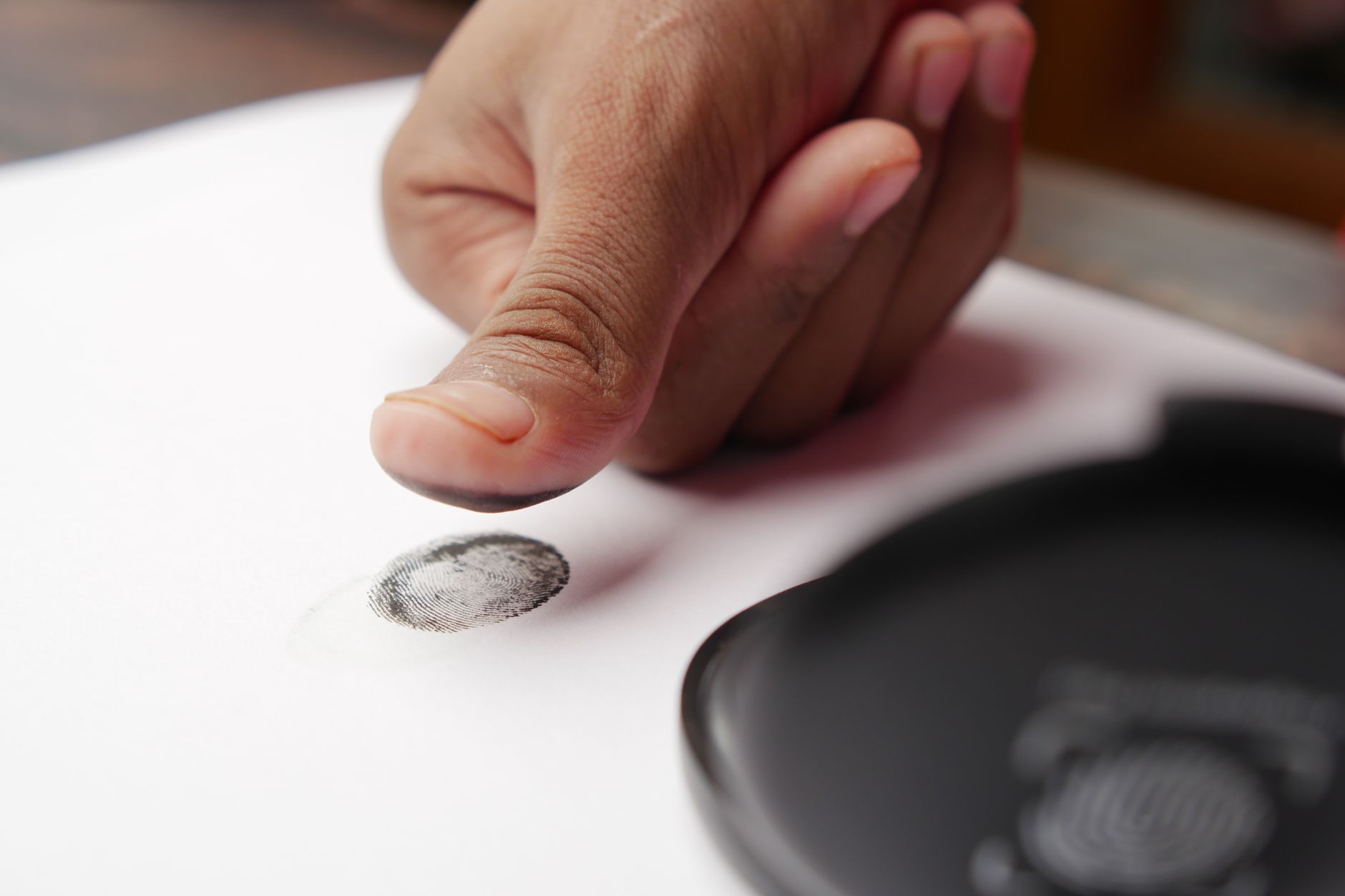 Fingerprinting for a background check, the Live Scan step California requires before NCLEX eligibility